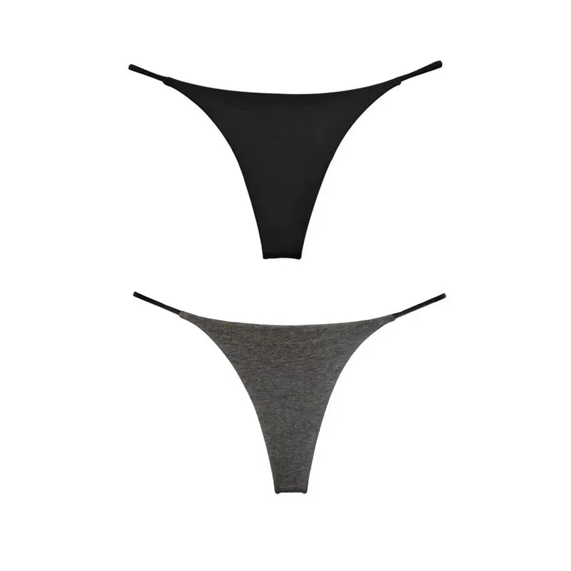 1/2/3/4/5Pcs Sexy G-String Women Panties Low-Rise Thongs Lingerie Underwear Summer Female T-Back Briefs Underpants Clothing