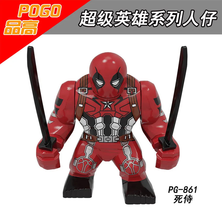 8cm Superhero Building Blocks Avengers Character Venom Model Character Set Building Blocks Toy Boys and Girls Birthday Gifts