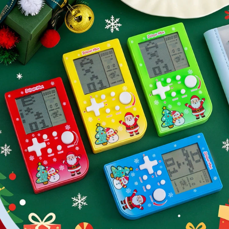 Pocket Handheld Game Console 26 In 1 Classic Tetris Game Machine Portable Mini Electronic Game Toy Xmas Stocking Fillers