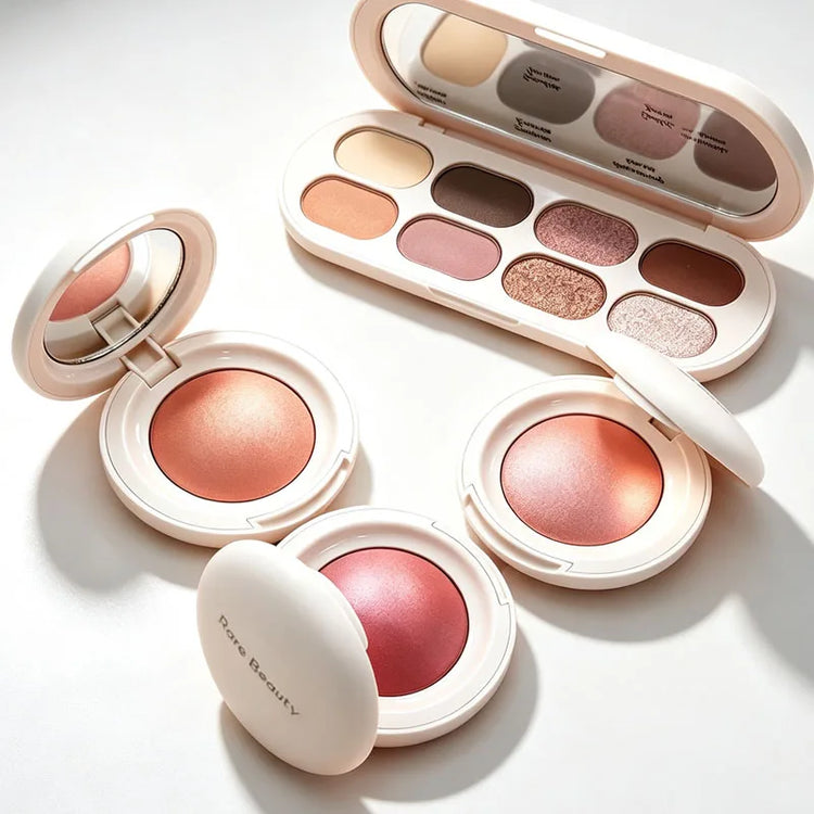 Hot Rare Beauty Soft Pinch Luminous Powder Blush Long-lasting Waterproof Makeup Cosmetics 8-colors Shimmer Matte Eyeshadow Plate
