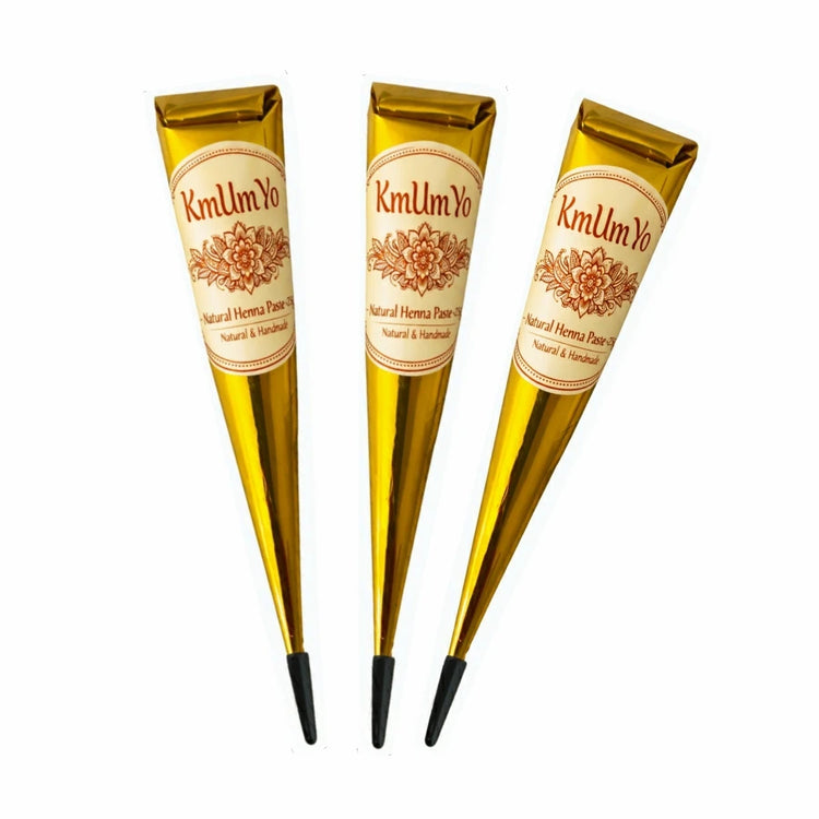 1/3pcs Henna Cone, Brown, Black, Red, Temporary Henna Tattoo, Semi-Permanent Henna Art,Mehendi Art