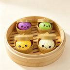 Hot Sale Blind Box Colorful Simulated Dumpling Squishy with Box Dumplings Sensory Squeeze Toy for Stress Relief