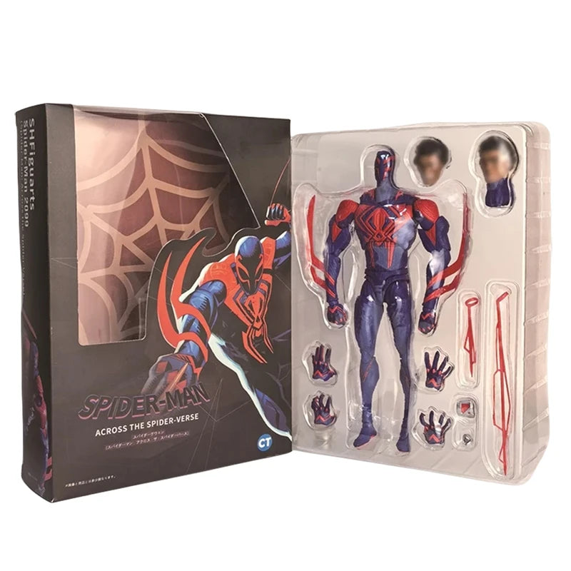 Hasbro Spider Man Venom Deadpool Kraven Spider Verse 2099 Miguel O'Hara Peter Parker legend Action Figure Model Anime Collection