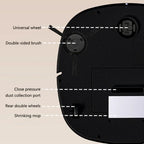 3-in-1 Smart Sweeping Robot Vacuum Cleaner USB Charging Home Fully Automatic Sweep Robot Integrated Sweep Suction Mopping