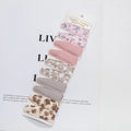 10Pcs/Lot Ins 6cm Flower Print Cotton Alloy Hair Bow Snap Clips Set Fabric Plaid Bobby Hairpins Hairgrips Girls Kids Headwear