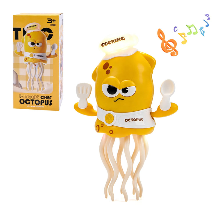 Kids Electronic Pet Toys Dancing Octopus&Duck Musical Penguin Baby Crawling Toys Toddler Interactive Toys Tummy Time Gifts