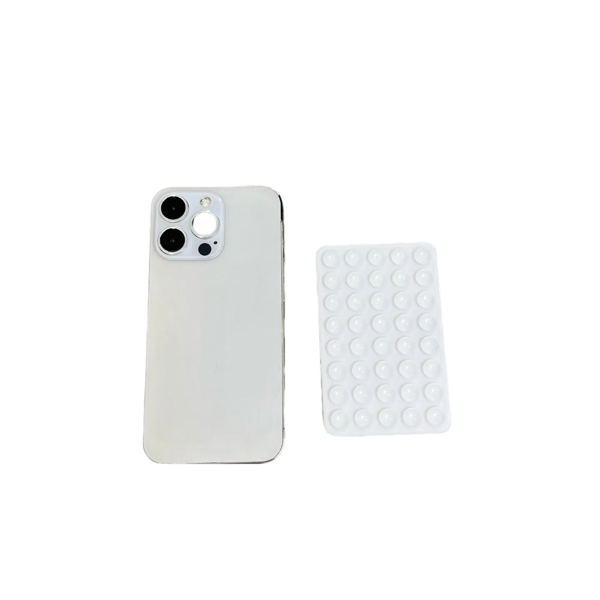 Double Sided Silicone Suction Cup Phone Case Detachable Stand For Hands-Free Selfies And Videos Just Use For Smooth Glass