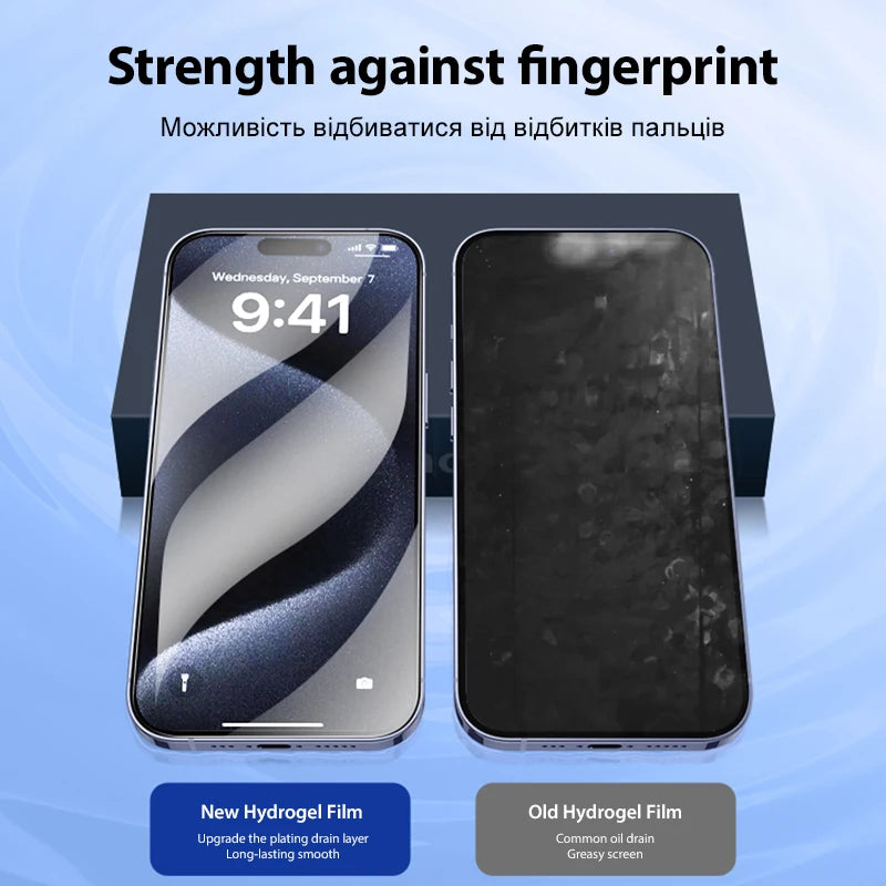 3Pcs Soft Hydrogel Film For iPhone 18 17 16 15 14 13 12 11 Pro Max XS XR X 7 8 15 Plus Protective Silicone TPU Screen Protector