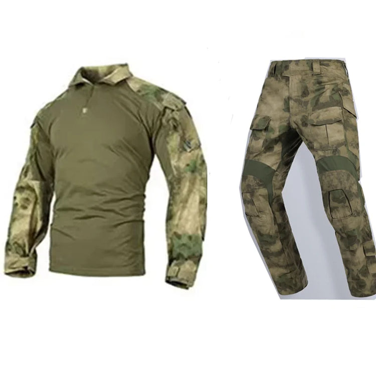 Tactical E3  Uniform Sets NEW Mens Camouflage Suits Outdoor Hunting Shirt Pants Tops Duty Cargo Trouser AOR1