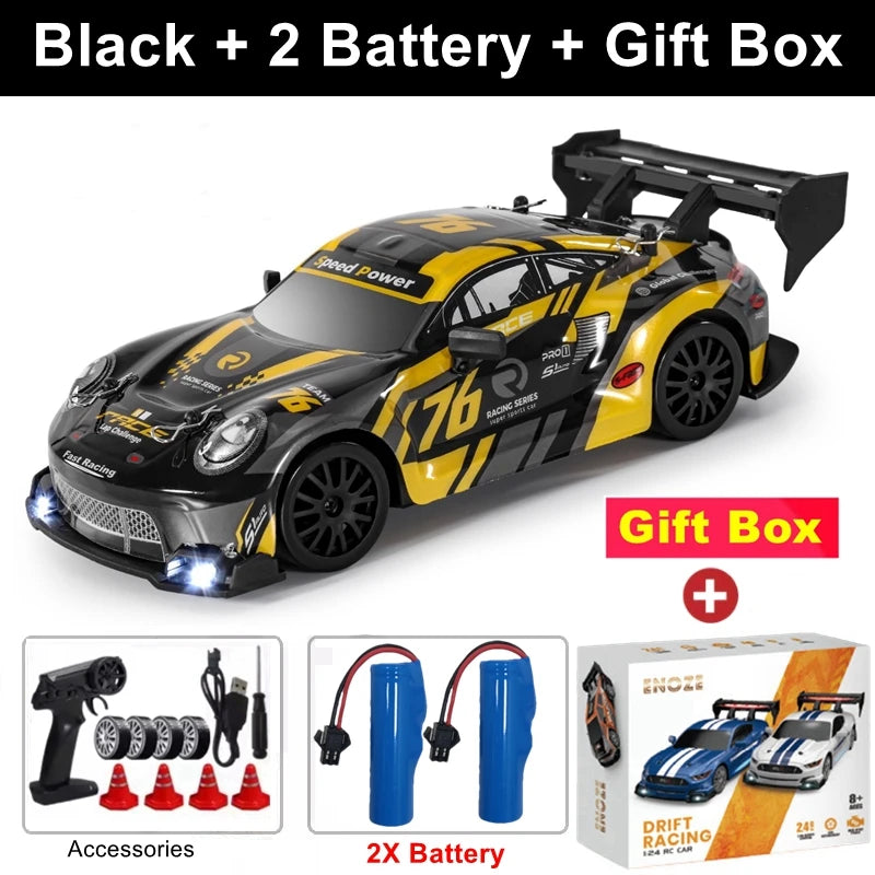 Oike 4WD RC Drift Car Remote Control 4x4 Racing RTR 2.4G Radio Truck Vehicle Model Toy Gift for Boy Girl Children Kid Adult