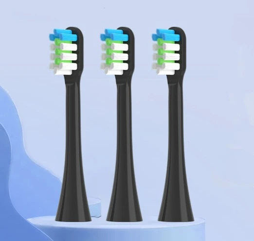 8PCS Replacement Toothbrush Heads for SUBORT S7/Bair X7 X7S X11 X11S Electric Toothbrush Accessories Nozzles Bristles white