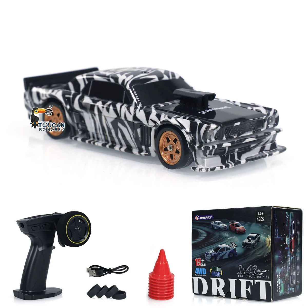 SALE 4WD RTR 1/43 RC Speed Car Four-wheel Drive Radio Control 2.4g Mini Racing Drifting Car Toys High Speed Model Gift Hobby
