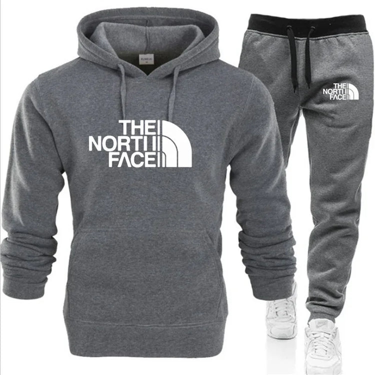 2025 Autumn/Winter New Printed Men's and Women's Fashion Casual Sports Suit Outdoor Fitness Jogging Hooded S Luxury Hooded Sport