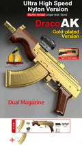 Ultimate AK47 Gel Blaster Electric Toy Gun 30M Extreme Range Nylon Construction Outdoor Shooting Game Gift for Adults Teens