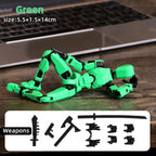 Multi-Jointed Movable Shapeshift Robot 3D Printed Mannequin Dummy 13 Action Figures Toys Kids Adults Parent-Children Games Gifts