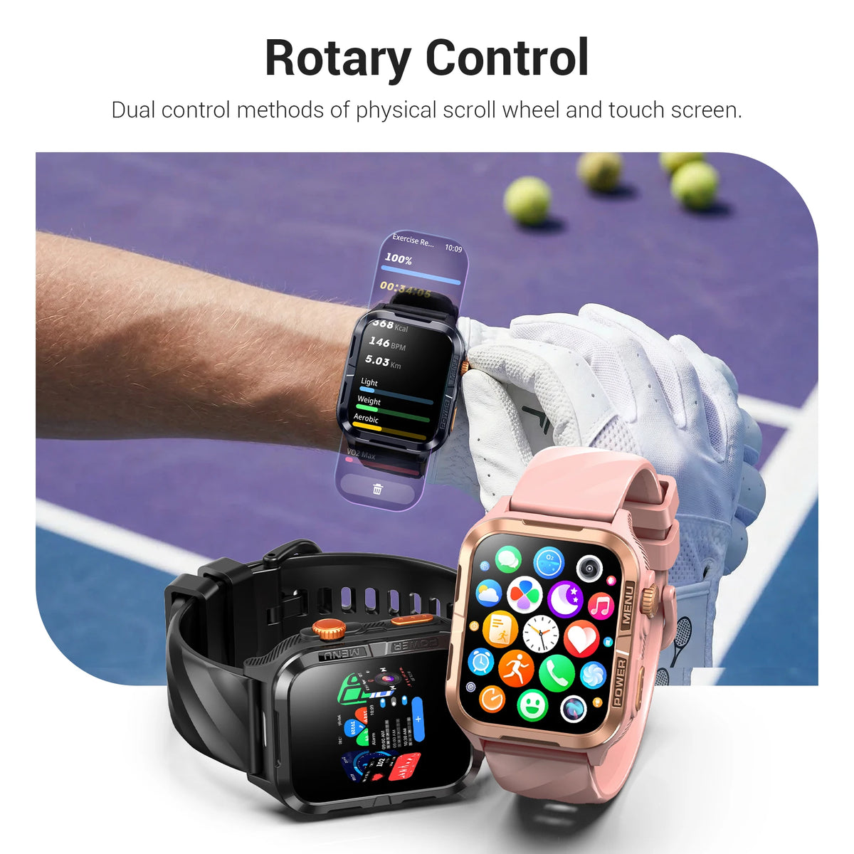 Blackview Smart Watch For Men Women GPS