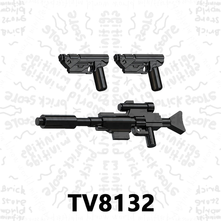 TV6117 TV6118 TV6119 Space War Action Figure Accessories Building Blocks Gift Toys For Children Adult Brick TV6116 TV6115 TV6114