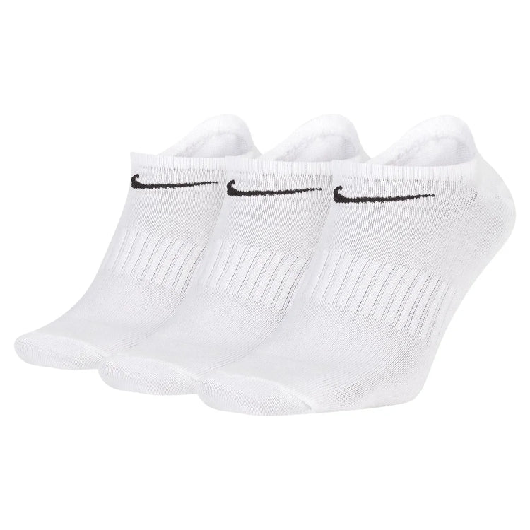 Nike Logo Athletic High-Top Socks Training Fitness Long Socks Men's Combo Pack (3-Pair Set) Black SX7676-010