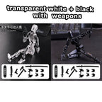 13 Action Figure Titan Multi-Jointed Movable Shapeshift Robot T13 Action Mannequin Character And Dog Figure Toys Gifts