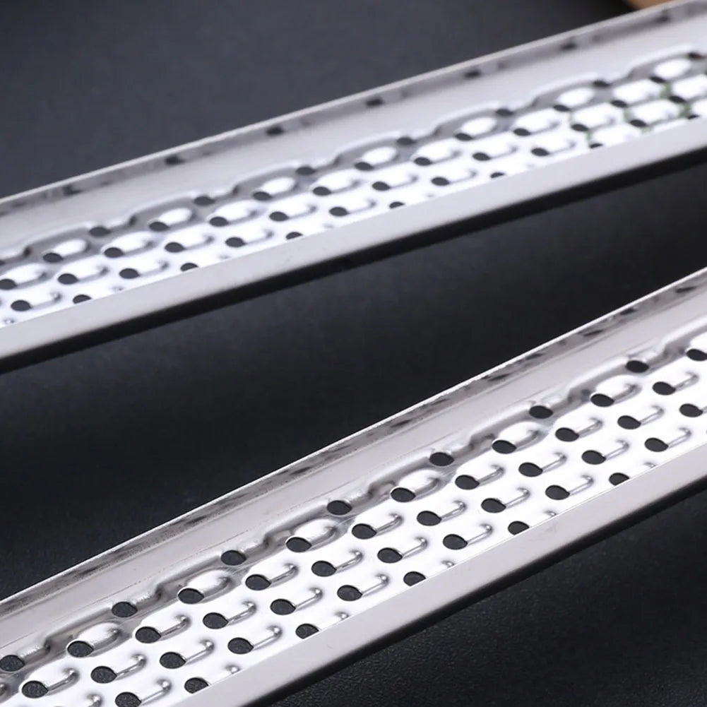 1PC 30cm Kitchen Grater Lemon Cheese Spices Stainless Steel Grater Kitchen Gadgets Flat Grater Design Long Grater