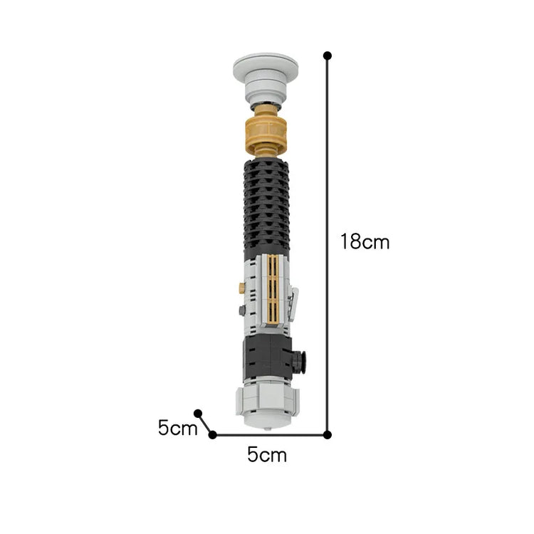 GSBAN Space Wars Lasersword Figures Lightsaber Hilt Set MOC Model Building Blocks Toys for Gifts Assemble Bricks