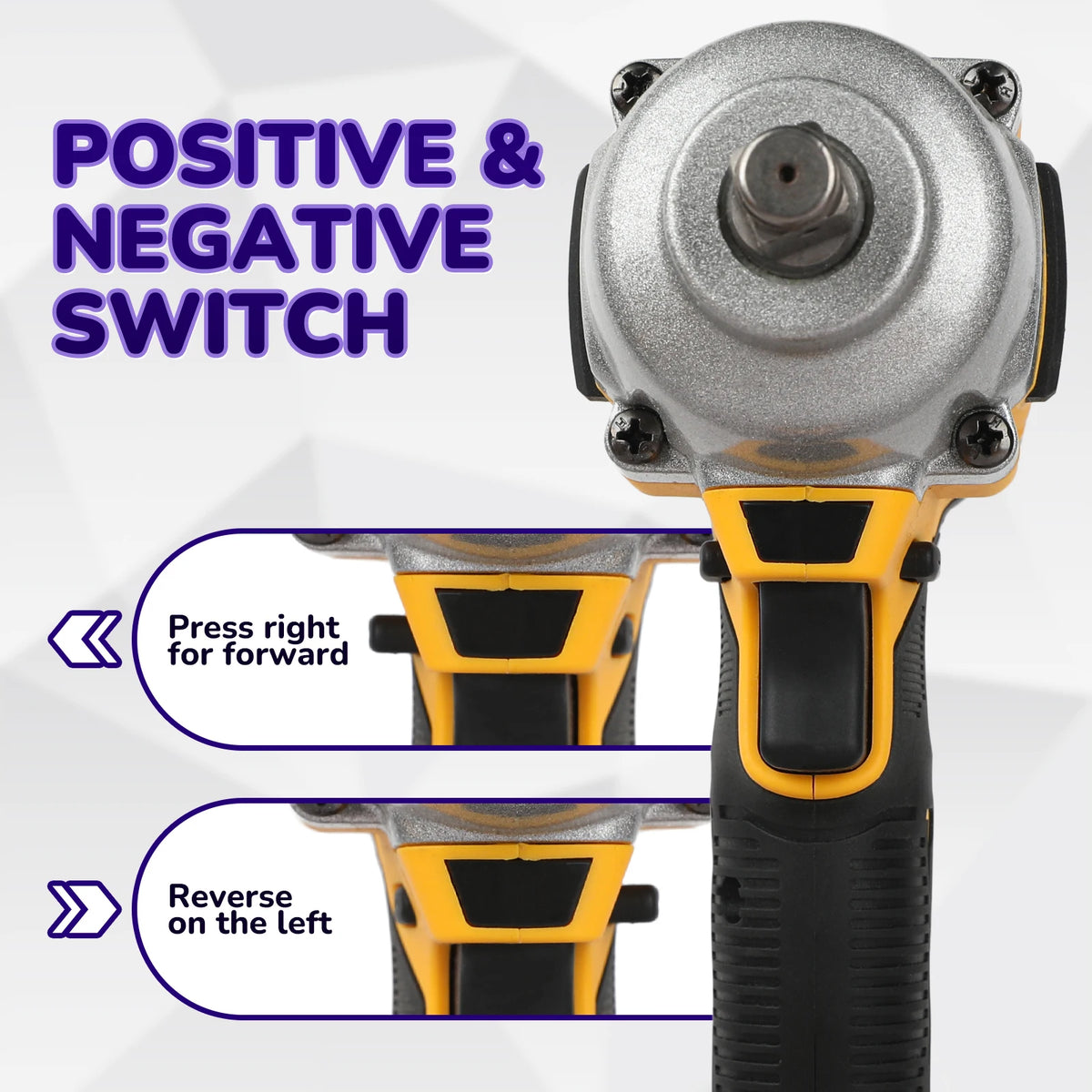 DeWalt DCF900 High Torque Brushless 20V Electric Impact Wrench Powered Electric Durable for Professiona Naked Tool