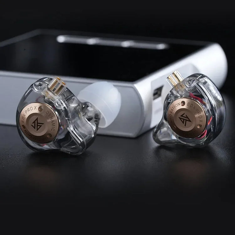 KZ EDX PRO X Dynamic Drive Earphone HIFI Bass Earbud Sport Music Cancelling Headsets KZ EDX PROX ZSTX ZSN PROX EDC EDA ZVX