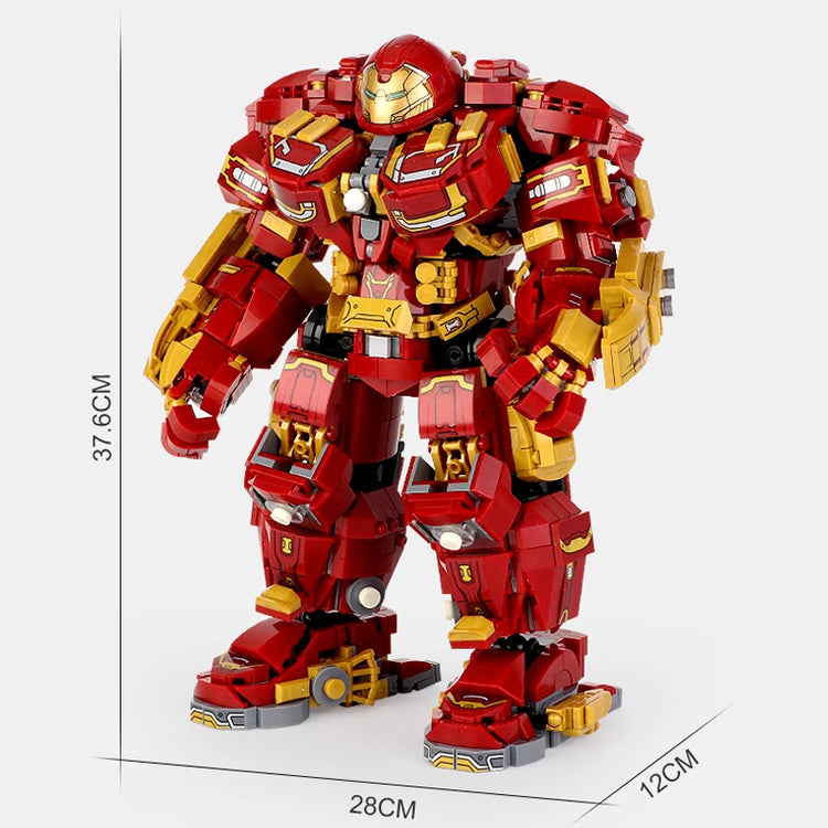 Marvel Superheroes MOC Building Blocks 2000+Pcs Iron Man Bricks Set Ornament Creative Toys Christmas Gifts for Kids Boys Adult