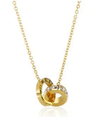 Square Pendants Delicate Stainless Steel Chain Pendant Necklace For Women Necklace