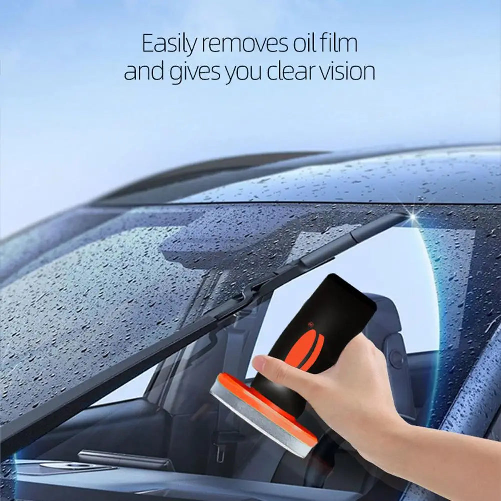 100g Car Glass Oil Film Remover Paste Auto Windshield Water Spot Stain Removal Window Polish Cleaner Waterproof Car Clean Paste