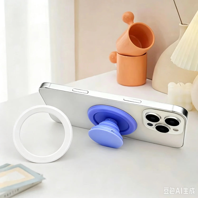 `Magsafe Magnetic Phone Grip, Removable Phone Back Hand Holder Compatible with iPhone Samsung Smartphones`
