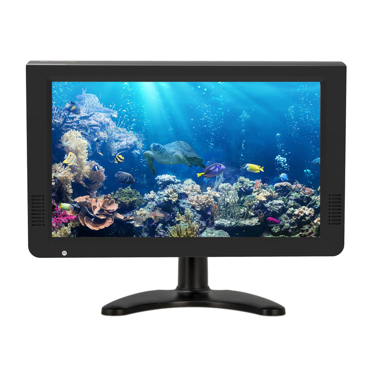 Portable 10 Inch Digital TV DVB-T2 ATSC ISDB-T Optional Rechargeable LED Television for Outdoor Travel Camping Car Mini Monitor
