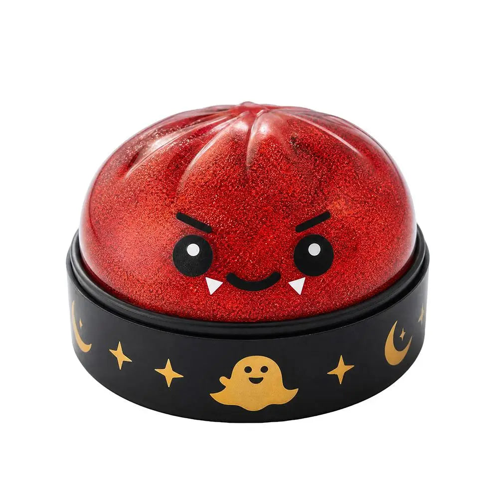 Halloween Dumpling Squeeze Squishy Toy Cute Slow Rising Squeezing Release Toy Grip Stress Relief Gift Soft Kawaii Fidget Toy