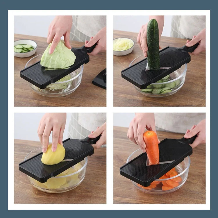 Multi-Functional Cabbage Shredder Manual Food Vegetable Slicer Grater For Salads Potato Cucumber Purple Cabbage Kitchen Gadget