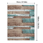 Decorative Waterproof and Moisture-Proof Self-Adhesive Wallpaper Retro Style Home Decor Bedroom Living Room Background Wall