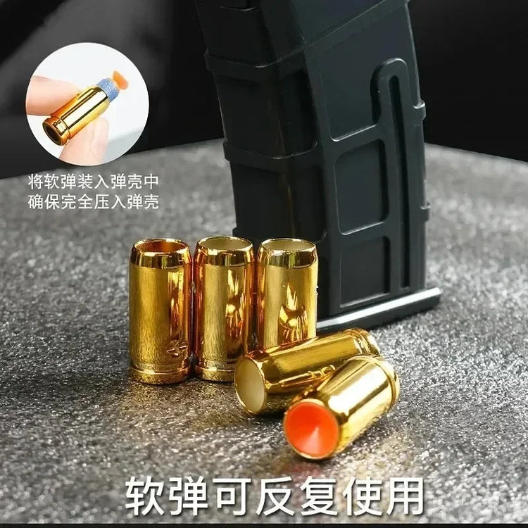 2026 Gift M416 Hand-In-One Shell Barrett Soft-Bullet Gun Ak Assault Rifle 98k Children'S and Boys 'Toys