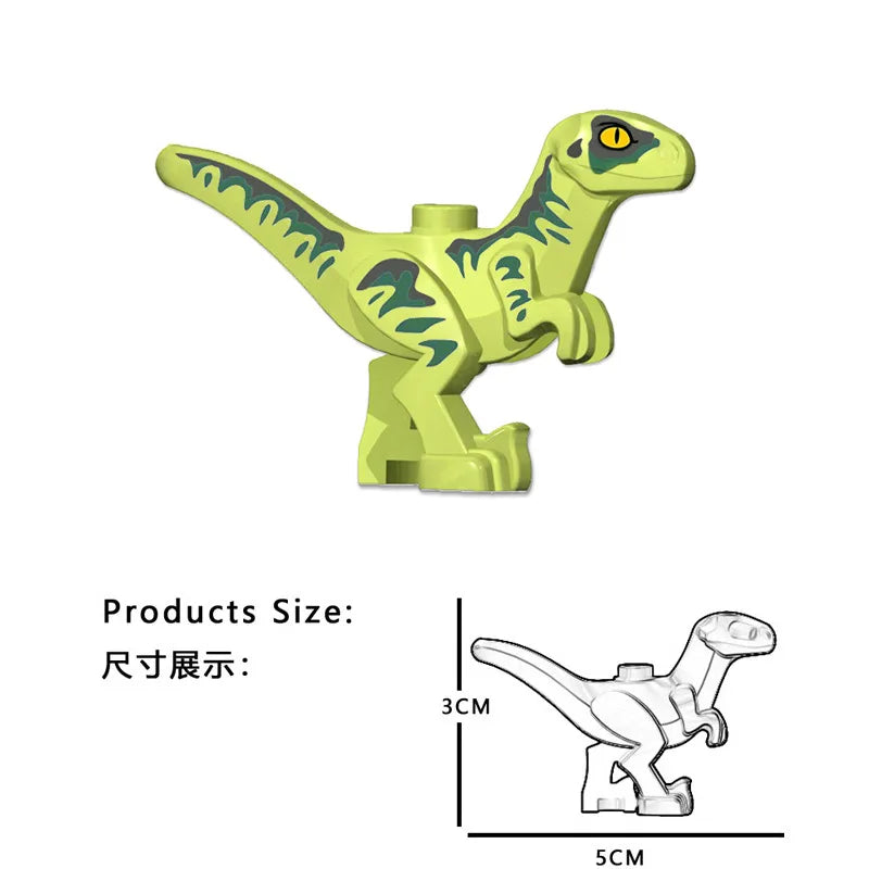 Jurassic Dinosaur Nest Baby Building Blocks Toys Collection Souvenir Gift Birthday Jurassic Rex Raptor