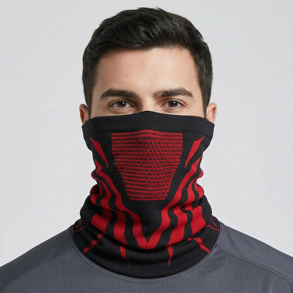 Winter Men Women Warm Skiing Mask Scarf Elastic Breathable Half Face Mask For Cycling Outdoor Sports Running Hiking Fishing