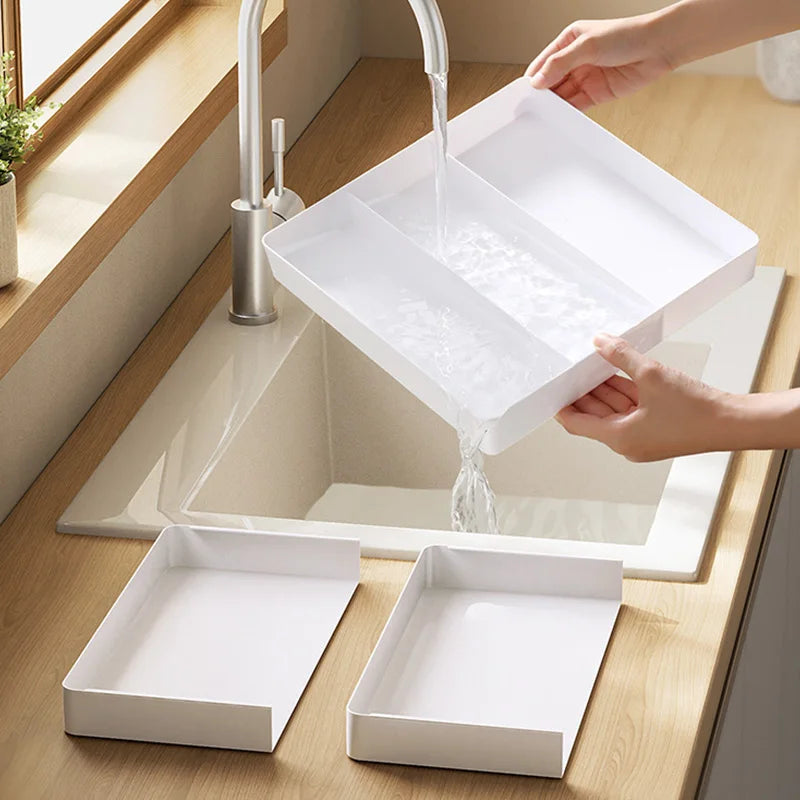 Expandable Drawer Organizer Versatile Adjustable Organizer Cutlery Tray For Kitchen Drawer Spoons Forks Knives Cutlery Holder