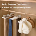 Wardrobe Belt Organizer: Multifunctional Scarf and Belt Hanger—The Ultimate Home Organization Tool