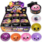 Halloween Dumpling Squeeze Squishy Toy Dumpling Slow Rising Squeeze Stress Relief Sensory Toy Soft Kawaii Halloween Fidget Toy