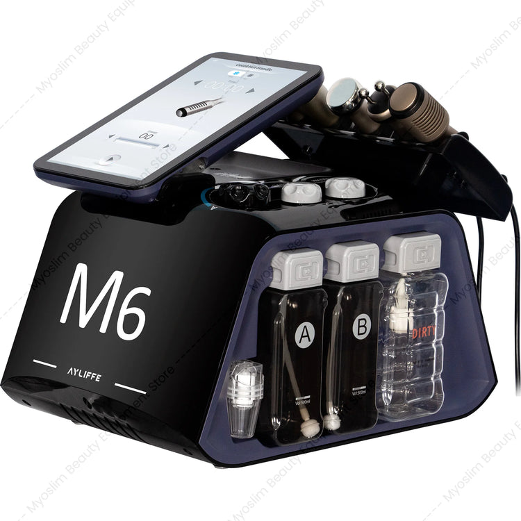 M6 Hydri Hydradermabrasion Skin Management Machine Facial Deep Cleansing Face Lifting Spa Salon Beauty Equipment