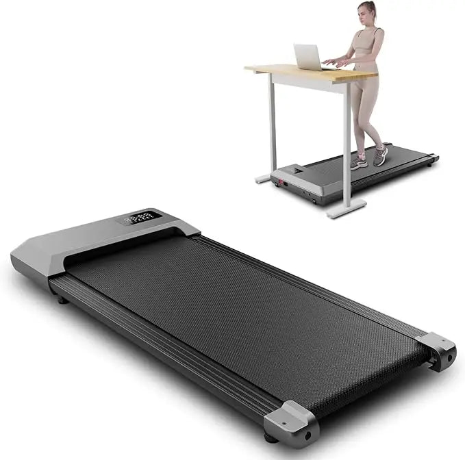 Superun  2-in-1 Home/Office 2.5 HP Walking Treadmill,mini Treadmills for Small Spaces with APP & Remote Control