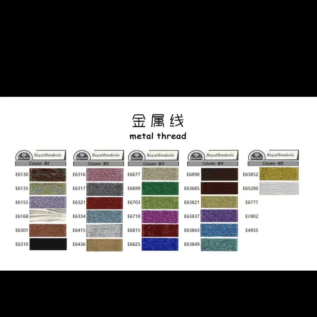 100% Cotton High Quality Cross Stitch Floss Embroidery Thread  Cross Stitch Embroidery Hand Knitting Sewing Weaving 8m 447 Color
