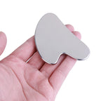 1Pcs Stainless Steel Gua Sha Scraper Massager For Face Neck Body Guasha Massage Tool Facial Skin Care Guasha Board Face Massager