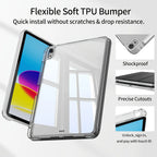 Case For iPad 2025 A16 Air Pro 5 6 7 8 9 10th 11th Generation Clear Acrylic Case 8.3 9.7 10.2 10.5 10.9 11 12.9 13 inch Cover