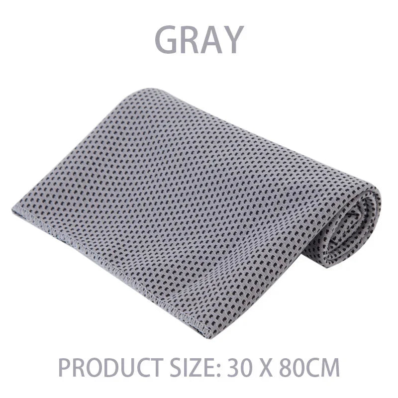 Outdoor Microfiber Sports Cooling Ice Towel Quick Dry Cold Fitness Towel for Camping - Cool Towel