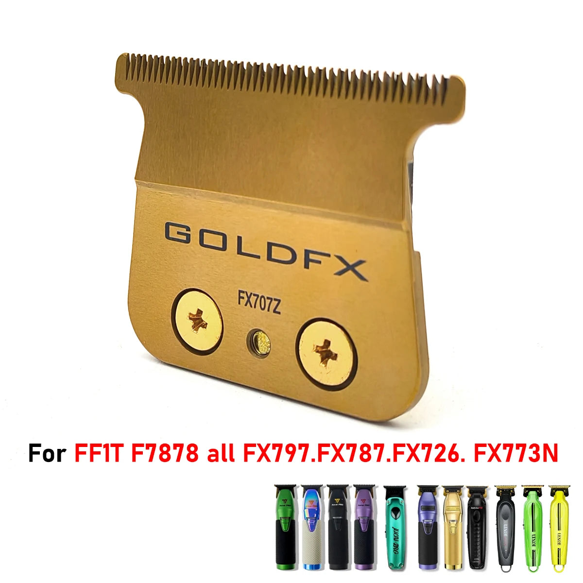 Professional Barber Trim Barbershop Original Replacement Carbon Steel Knife Head DLC Blade for BAB787 &707Z JUCAI PRO F7878