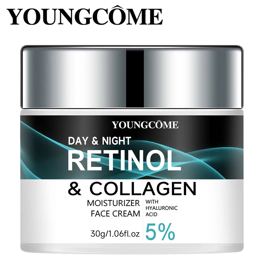 YOUNGCOME Retinol Cream Promotes Skin Elasticity And Luster Nourishing And Locking Moisture To Improve Skin Texture