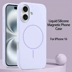 Original Liquid Silicone For Magsafe Case For iPhone 18 Pro 17 16 15 14 13 12 11 Pro Max Magnetic Wireless Charging Soft Cover